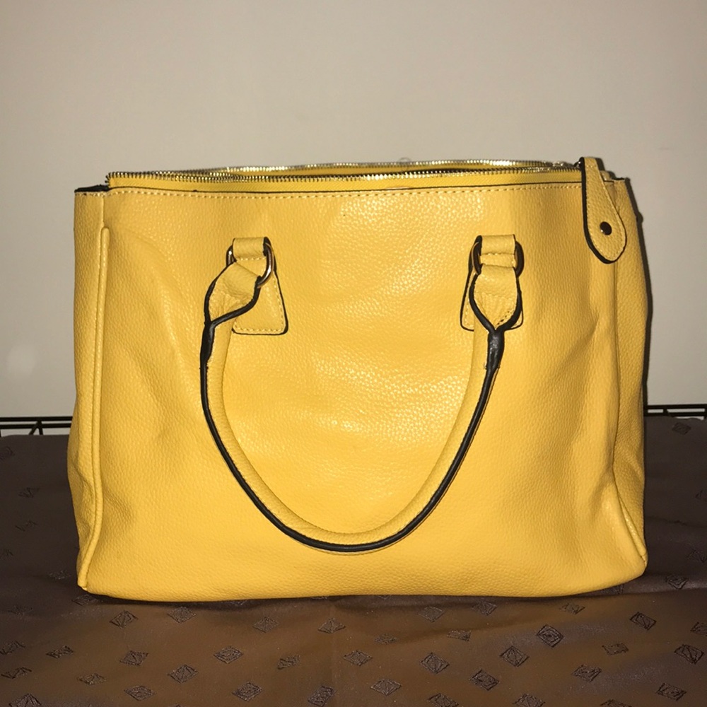 Bright Yellow Purse